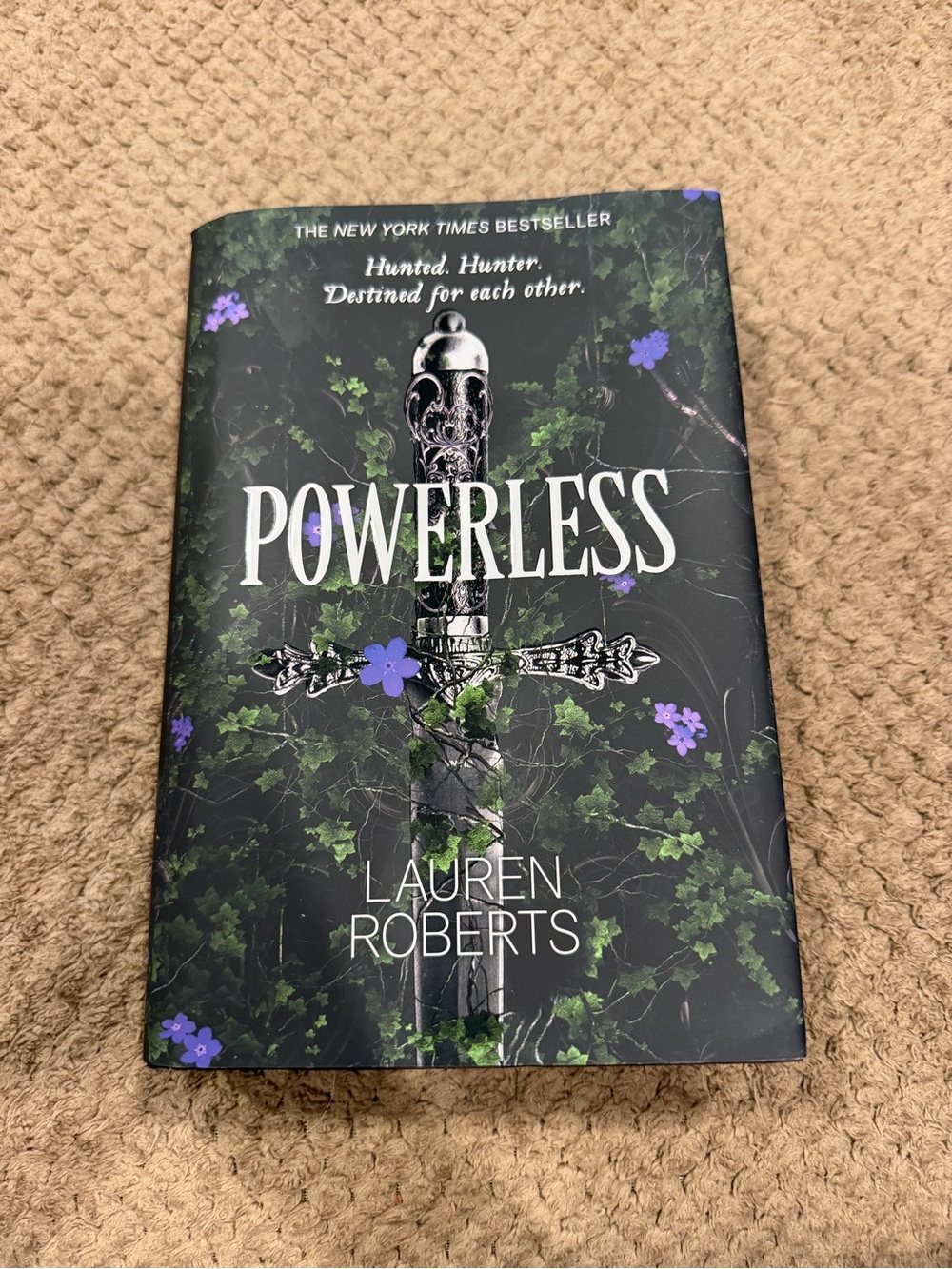 Powerless Hardcover Young Adult Fantasy Book by Lauren Roberts